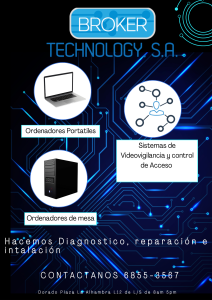 Instalación de sistemas especiales,  cableado estructurado y  reparación de equipos informáticos