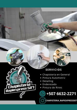 Reparacion Chapisteria y Pintura Automotriz