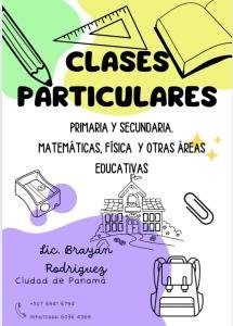 Tutorias y clases particulares