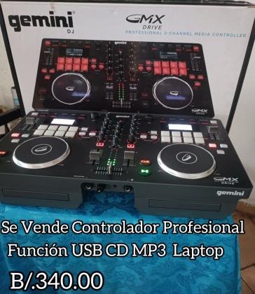 Controlador profesional USB mp3